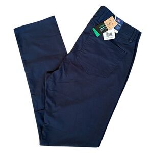 Faherty Movement 5-Pocket Organic Cotton Pants Navy Blue Men’s Size 33 NWT $168